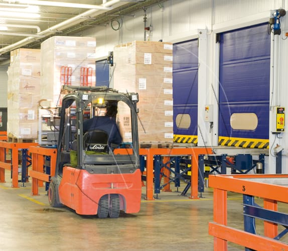 Automatizált raklapos szállítópálya rendszer - SR-LOGISTIC