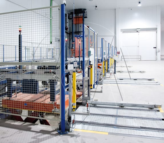 Automatizált raklapos szállítópálya rendszer - SR-LOGISTIC