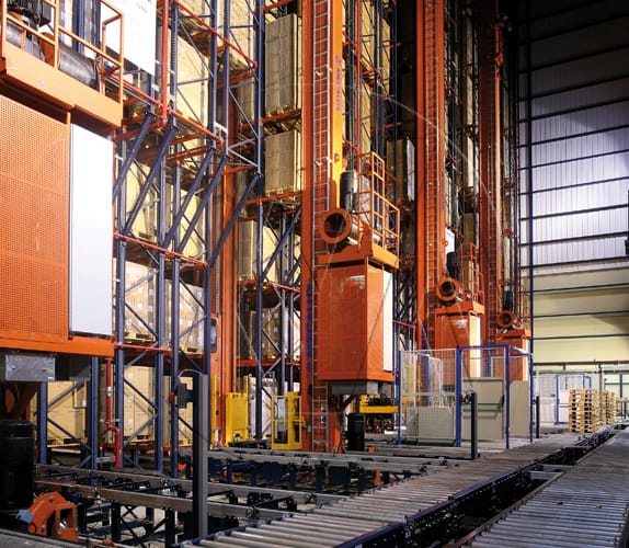 Raklapos automata felrakógép - SR-LOGISTIC